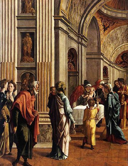 Jan van Scorel Presentation of Jesus in the Temple Norge oil painting art